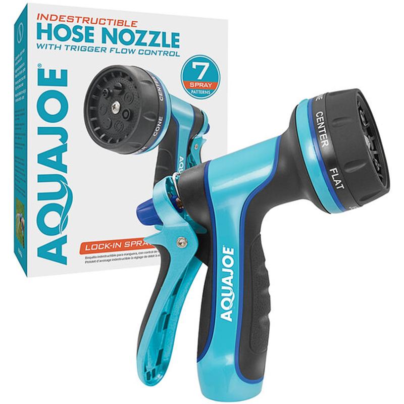 Aqua Joe Indestructible Series Heavy-Duty Metal Trigger Nozzle | Multi