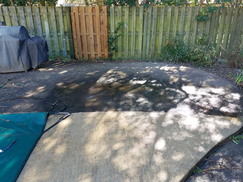 Who knows when the last time the concrete looked like this