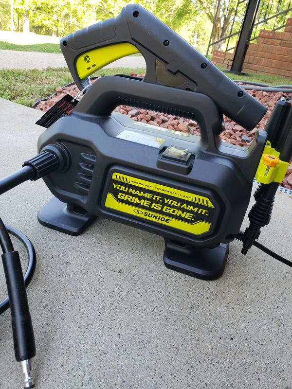 Sun Joe 1600 PSI Pressure Washer in the Pressure Washers department at