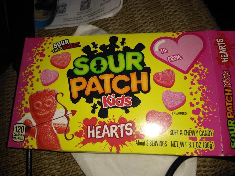 Sour Patch Kids Soft & Chewy Valentines Day Candy Hearts, 10.0 oz - Kroger