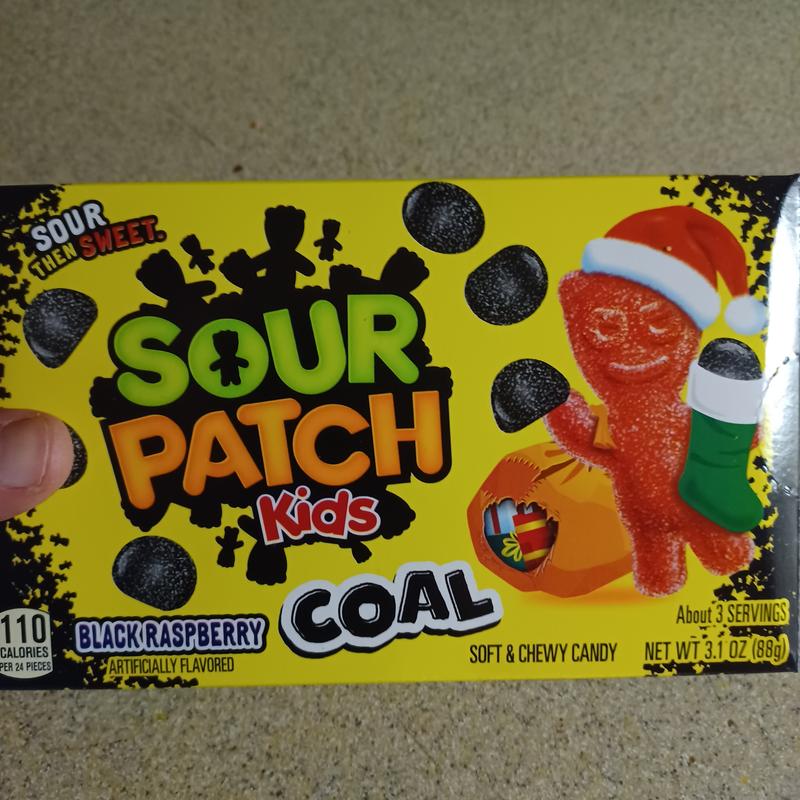 Buy Sour Patch Kids Coal Black Raspberry Soft & Chewy Holiday