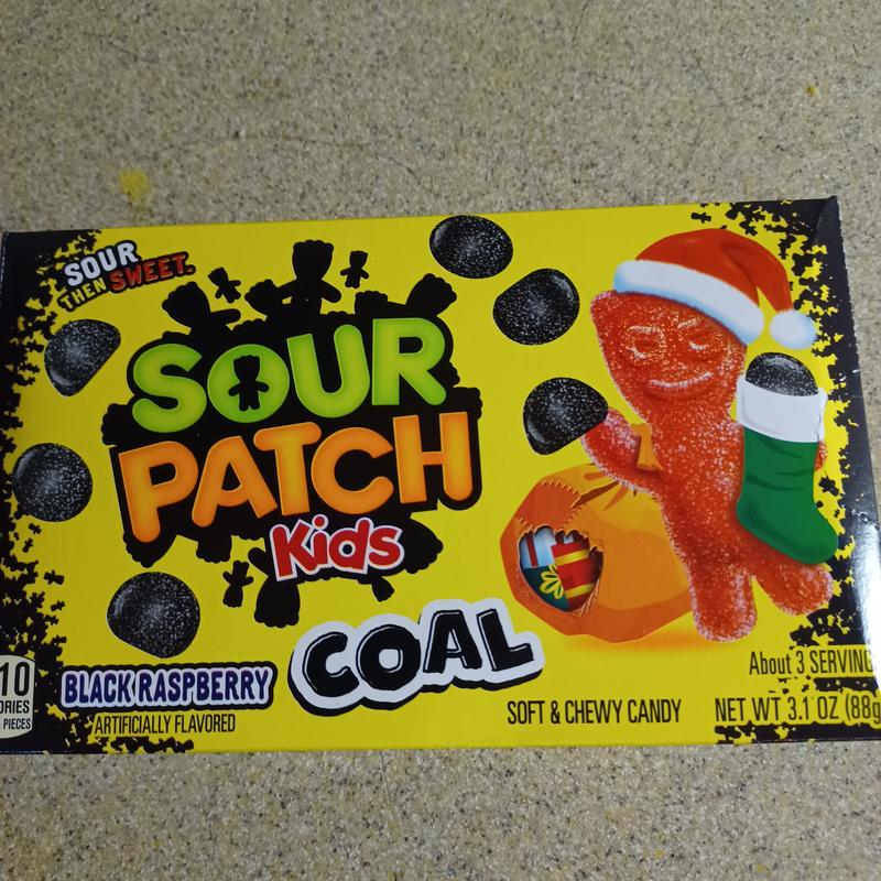 Buy Sour Patch Kids Coal Black Raspberry Soft & Chewy Holiday