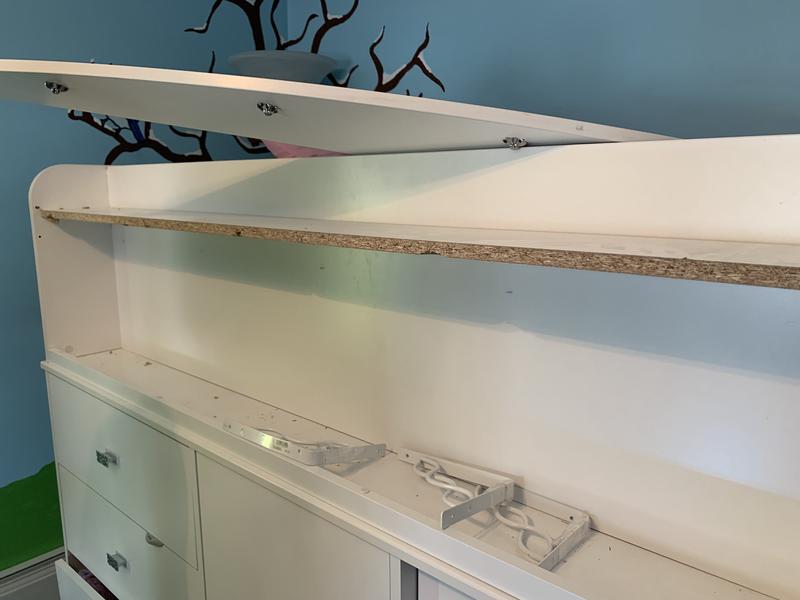 South shore tiara on sale loft bed