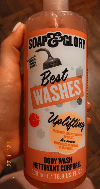 soap & glory best washes uplifting body wash
