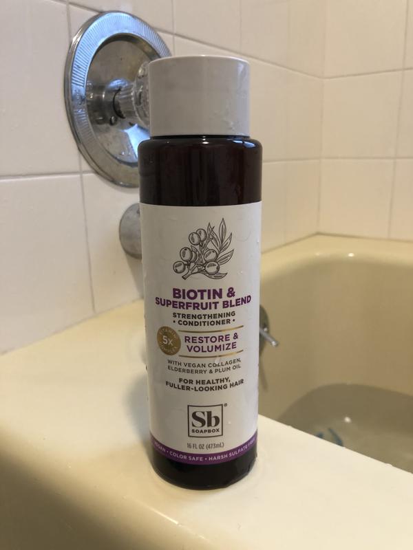 Biotin & Superfruit Volumizing Haircare Bundle (Large) – Soapbox
