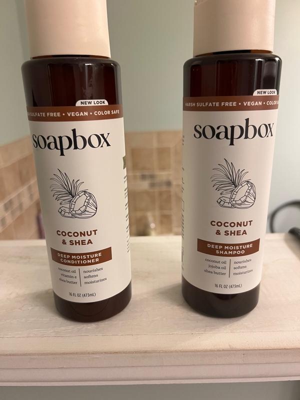 Soapbox Coconut Oil Moisture & Nourish Conditioner