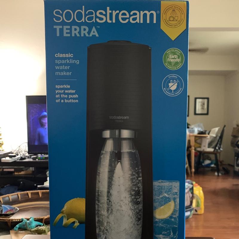 SodaStream Terra Sparkling Water Maker - Black 