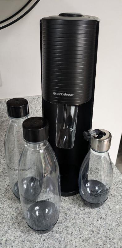 SodaStream Terra Misty Blue Soda Machine and Sparkling