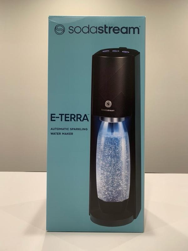 新品未使用 SodaStream TERRA 黒 ソーダストリーム TERRA（テラ） ブラック スターター