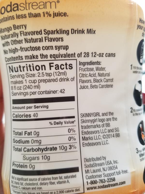 Mango Berry 'natural' flavor