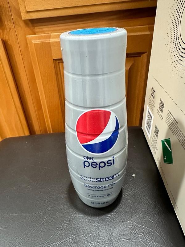 SodaStream® Pepsi® Zero Sugar Beverage Mix (440ml, Pack of 6)