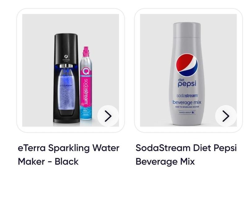 SodaStream® Diet Pepsi® Beverage Mix, 440 ml, Pack of 4