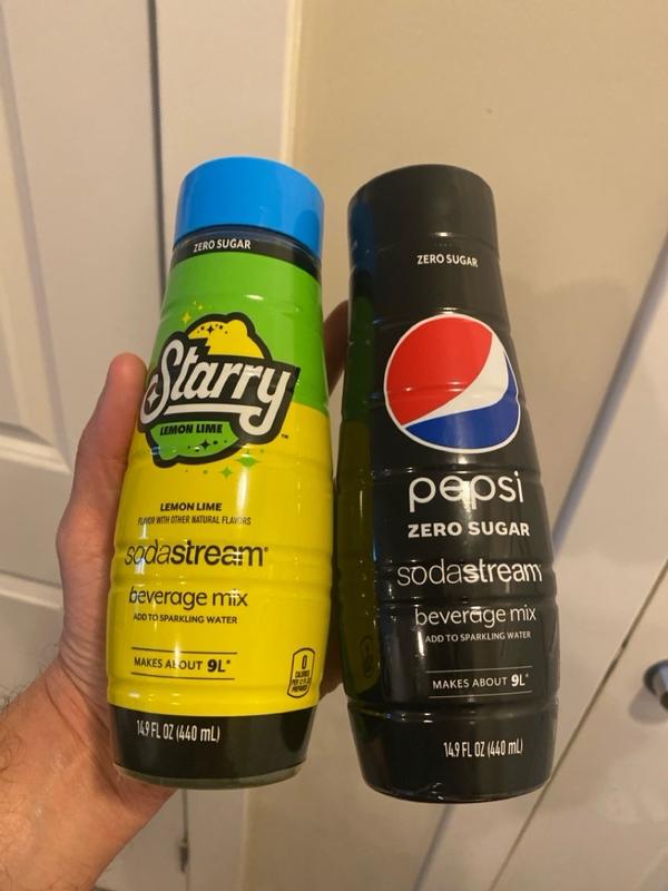 SodaStream® Pepsi® Starry® Beverage Mix Variety Pack (440ml, Pack of 4)