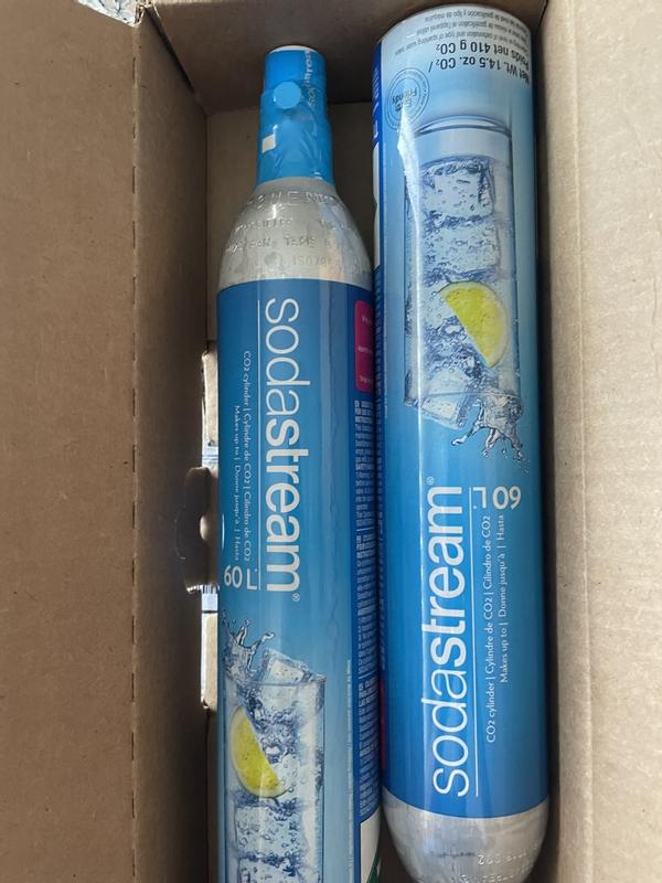 Sodastream not releasing any gas! It's brand new? Weird connector on the  top that I haven't seen on the others : r/SodaStream