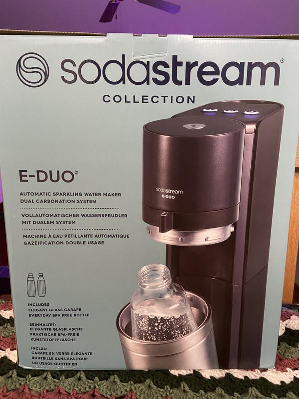 SodaStream Carbonating Carafe, One Size, Clear, Glass : Home & Kitchen 