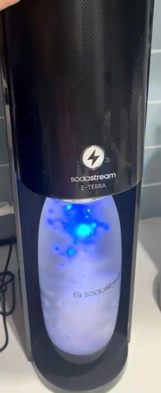 SodaStream E-Terra Black Sparkling Water Maker | Crate & Barrel