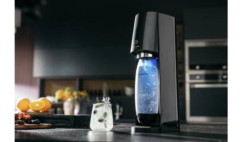 SodaStream E-Terra One Touch Sparkling Water Maker, Cordless