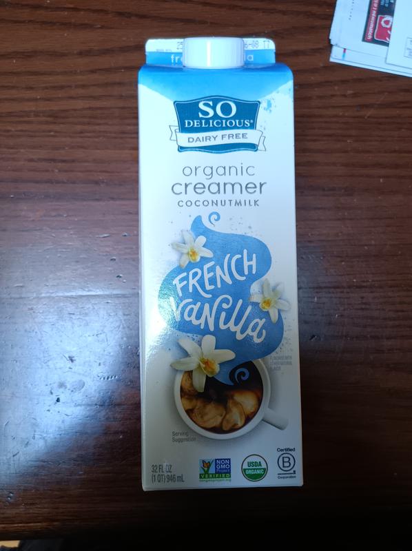 So Delicious Dairy Free Original Coconutmilk Organic Creamer 32 Fl Oz, Creamers & Sweeteners