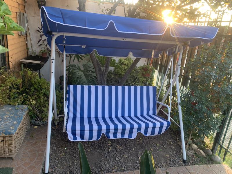 Sillon Columpio Azul para 3 personas Sodimac Falabella