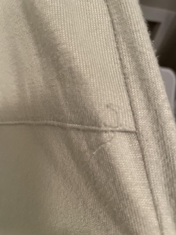Customer photo for "Comfy but poor quality"
