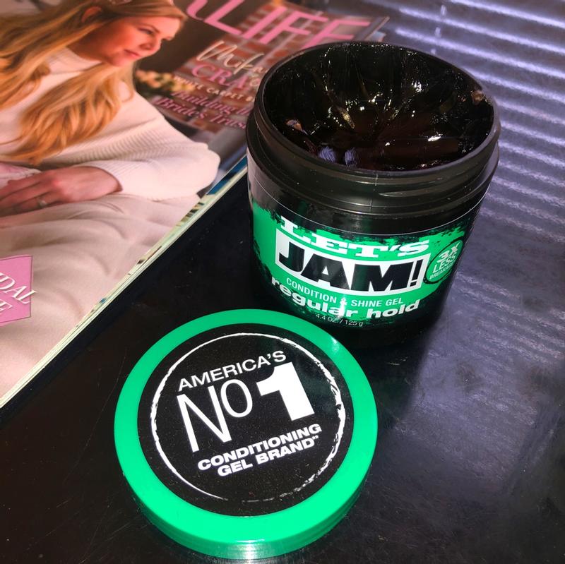 Let's Jam! Shining & Conditioning Gel, Extra Hold - 14 oz jar