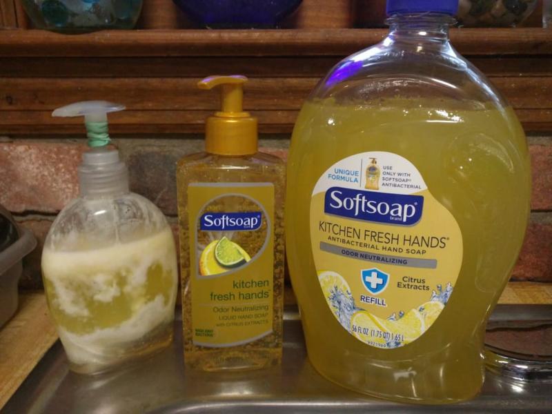 Softsoap kitchen store fresh hands