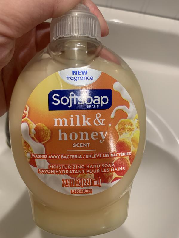 Softsoap Moisturizing Liquid Hand Soap Pump - Milk & Honey - 7.5 Fl Oz :  Target