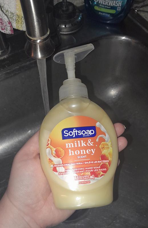 Softsoap Moisturizing Liquid Hand Soap Pump - Milk & Honey - 7.5 Fl Oz :  Target