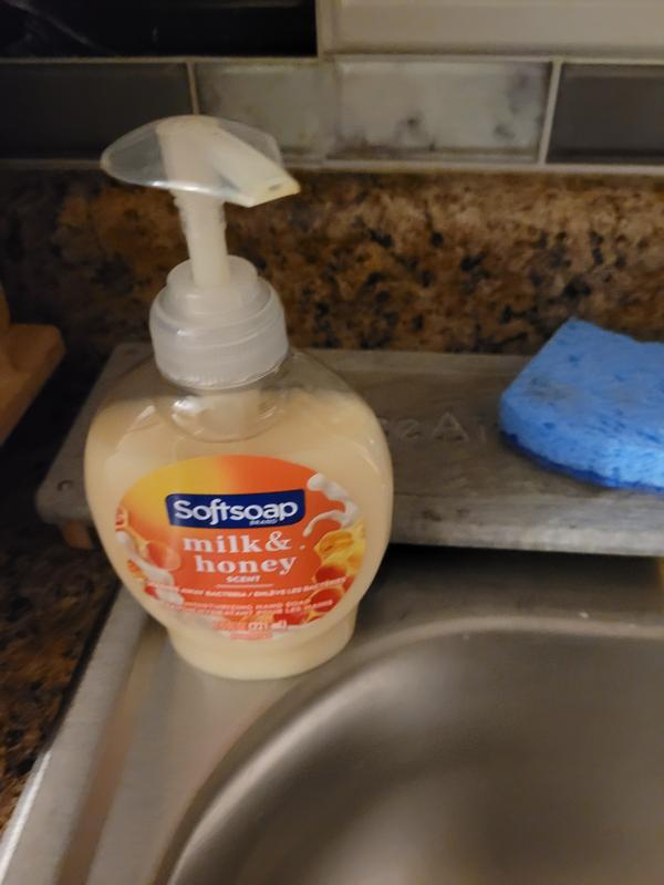 Softsoap Milk Honey Scent Liquid Hand Soap,Moisturizing Liquid