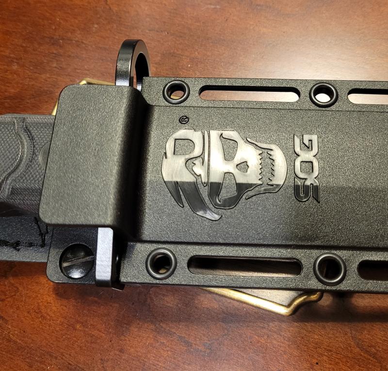 Comes with an equally cool sheath.
