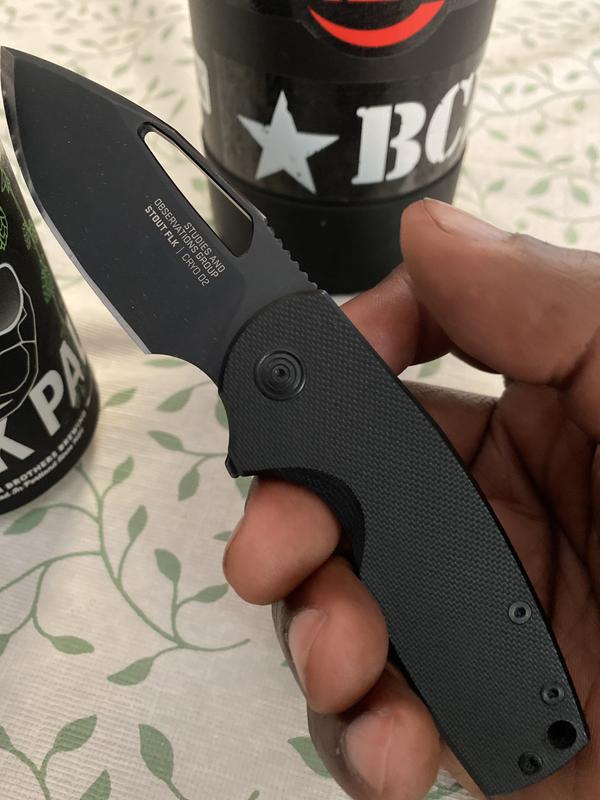 Stout FLK - Blackout | Daily Carry Folding Knife