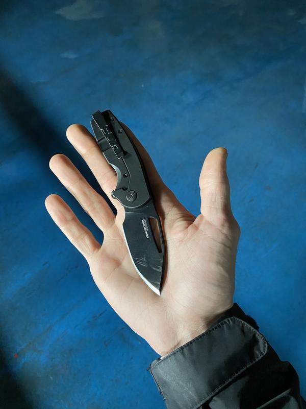 Stout FLK - Blackout | Daily Carry Folding Knife