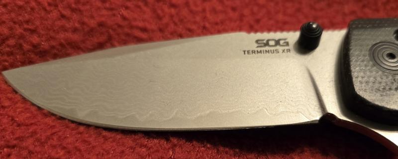 Terminus XR - Damascus | Daily Carry Folding Knife