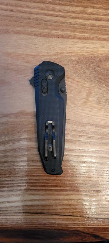 Vision XR - Black, Straight Edge | Professional Use Folding
