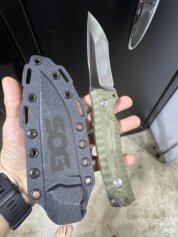 I love the Micarta handle.