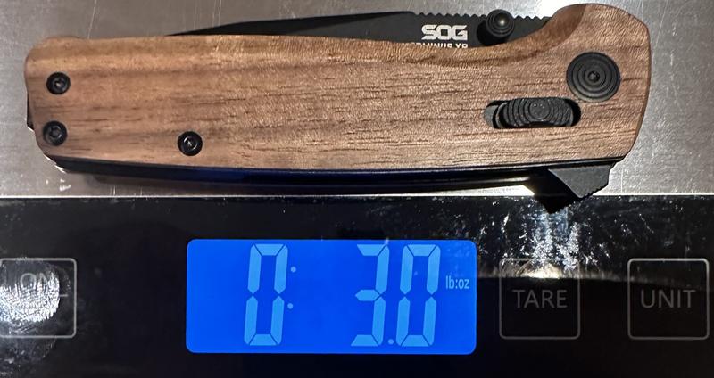 Terminus XR - Walnut Handle | Daily Carry Folding Knife