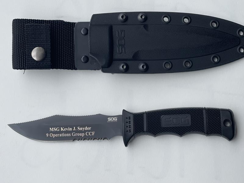 SEAL Pup Elite Serrated - Nylon Sheath | Professional Fixed