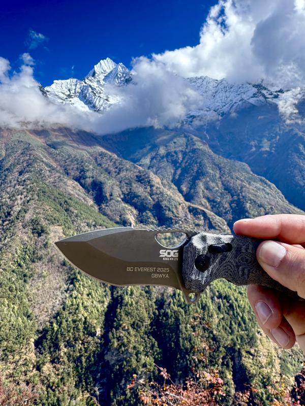 Kiku XR LTE - Blackout Micarta | Outdoor Use Folding Knife