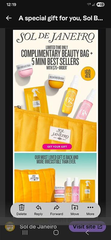 SOL DE JANEIRO DELICIA 3PC TRAVEL SET