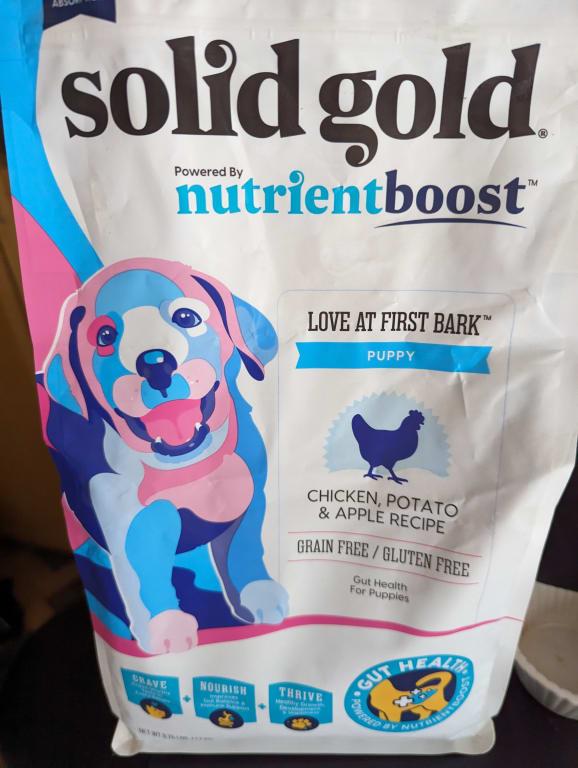 Solid Gold Puppy Chicken & DHA Dry Dog Food 22 lbs