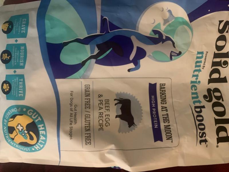 Solid Gold Nutrientboost Barking At The Moon Beef Dry Dog Food, 3.75