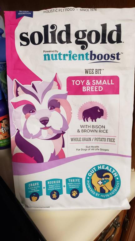 Solid Gold Nurtientboost Wee Bit Bison Dry Dog Food, 3.75 lbs. | Petco