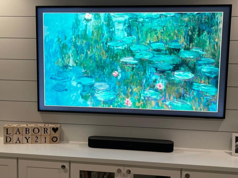 Perfect with my new Samsung Frame