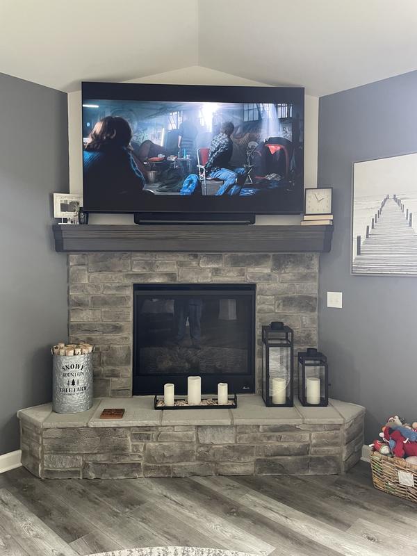 My wall mounted 75” Sony Bravia.