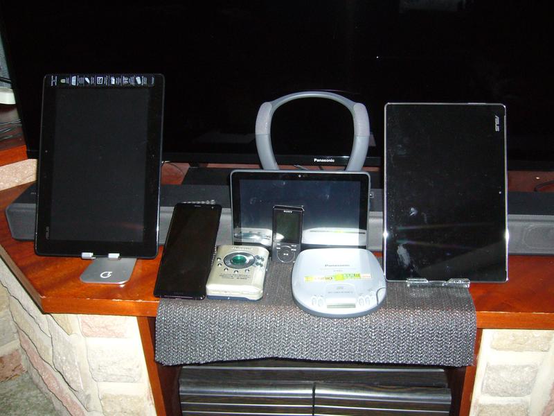 Some, but not all, of my test equipment (not the sound bar)