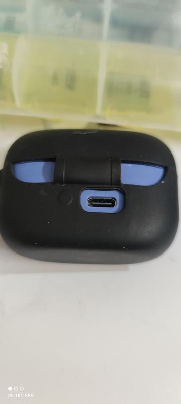 With silicone cover.