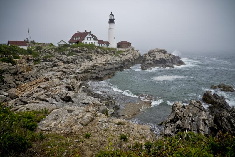 Portland Head Light at Fort Williams in Cape Elizabeth, ME