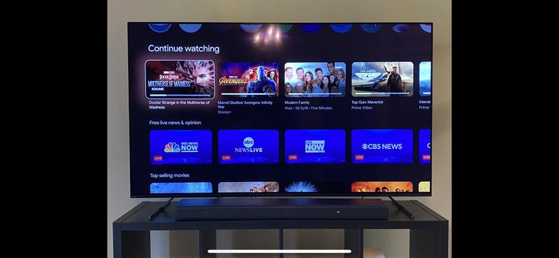 Seamless fit with my Sony Oled.