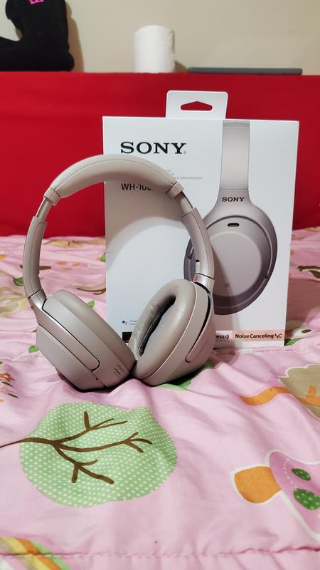 Sony WHXM3 Wireless Noise Canceling Over Ear Headphones BLACK