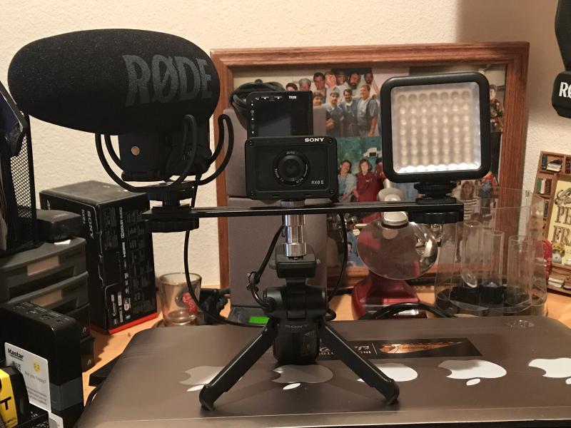 The Ultimate Mini Filmmaker's Dream Set-up! Works Great, Less Filling!